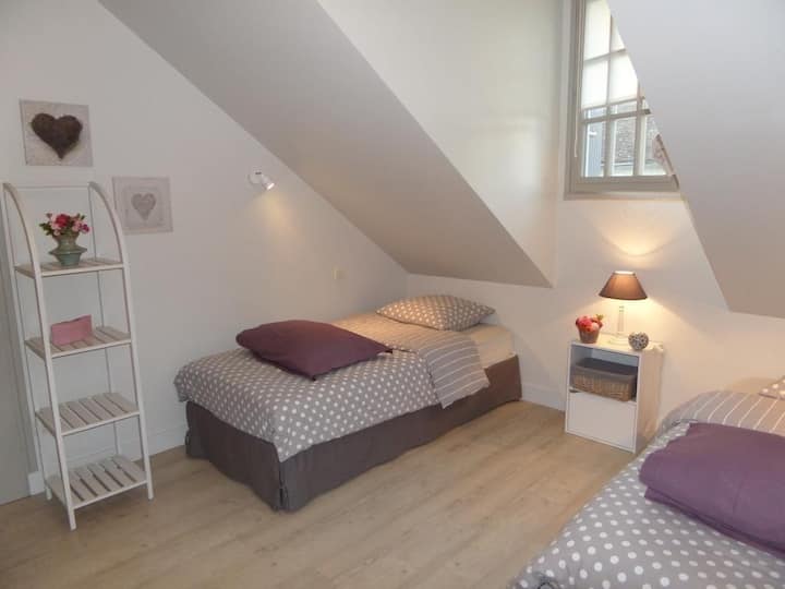 Habitación con 2 camas 1 plaza