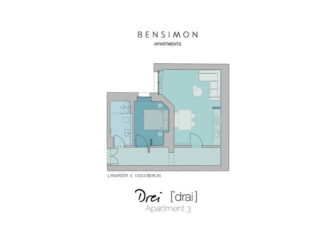 150qm Apartment mit 3 Badezimmer und Balkon gallery image 5