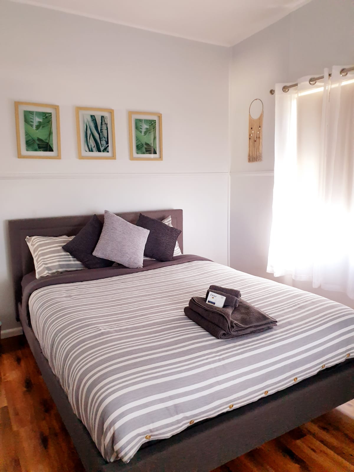 Master Bed. Linen included. :)