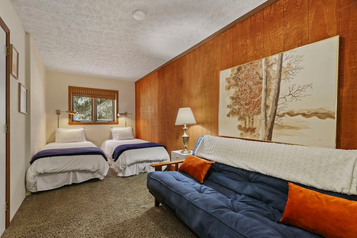 Second bedroom located upstairs from the entry level (3rd floor).