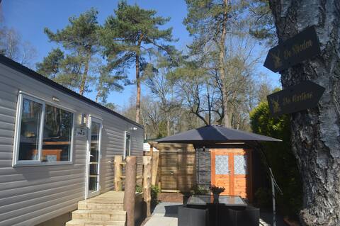 Cozy family Chalet for 4 people in the Veluwe.