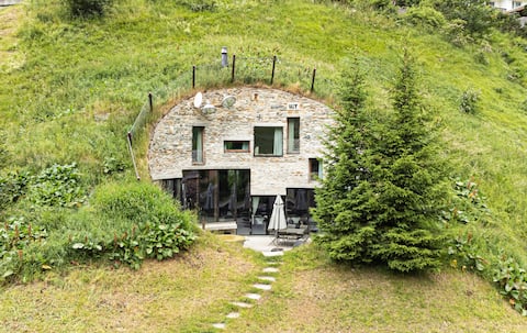 Erdhaus Villa Vals