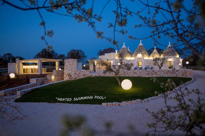 Trulli Alessia – Ostuni – Piscina riscaldata