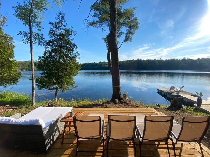 The Lowry Lakehouse Your South Frontenac Retreat Cottages for Rent in Hartington Ontario Canada Airbnb