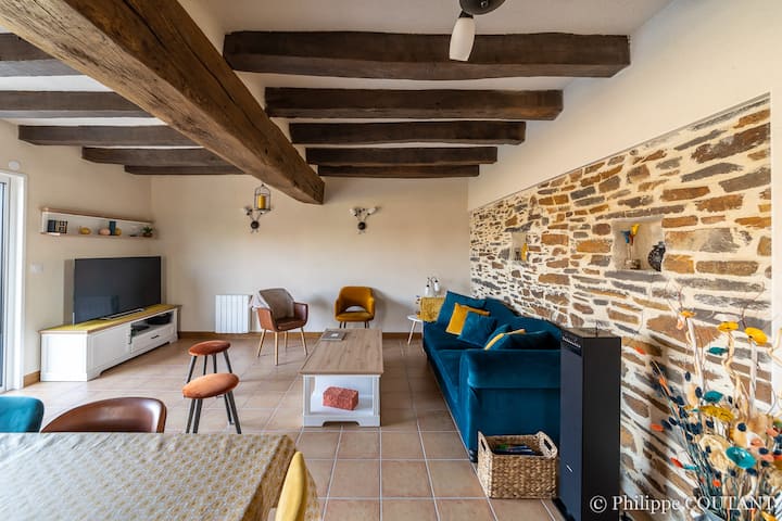 Gîte De Charme En Anjou – 8 Pers - Pays de la Loire