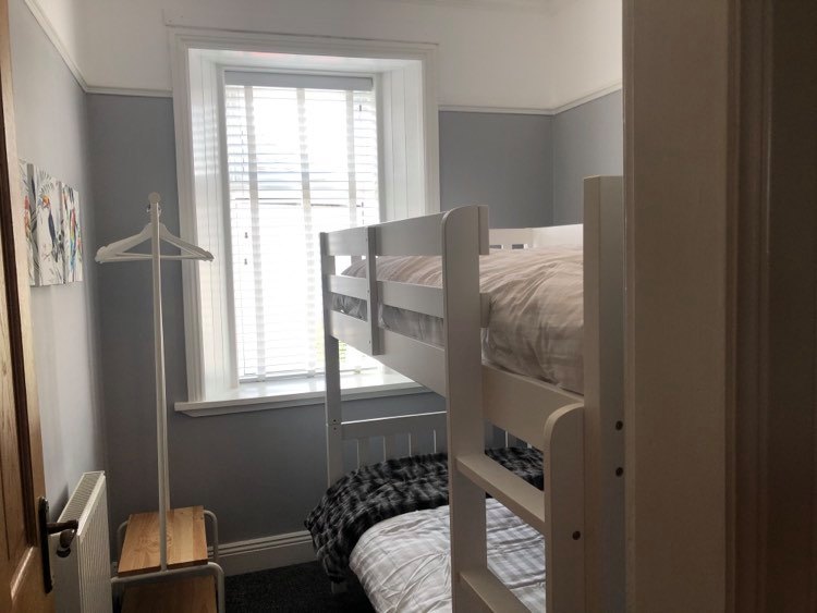 Third bedroom with bunk beds