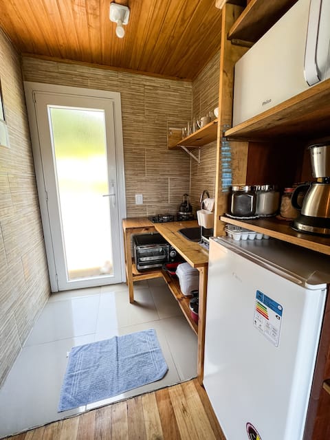 Successful Airbnb property: Cottage with stunning views of the Véu de Noiva Waterfall! in Lages