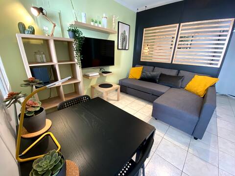 ☆ Cactus studio super-furnished 5* 30’ from Paris ☆