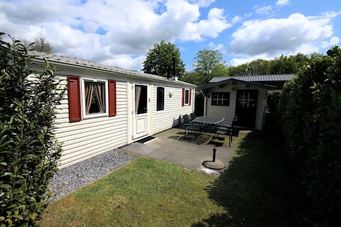 Top performing Airbnb: Charming chalet in a quiet park with bicycles in Burgerenk