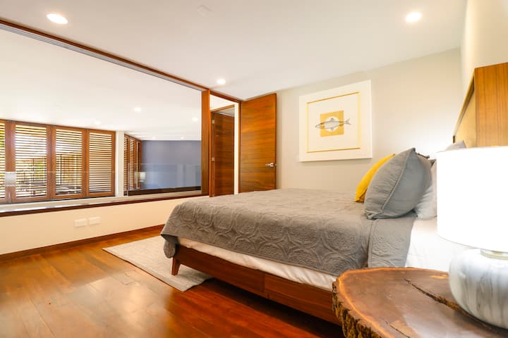 Loft spavaća soba