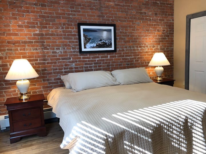 Dormitorio 1 con cama king.