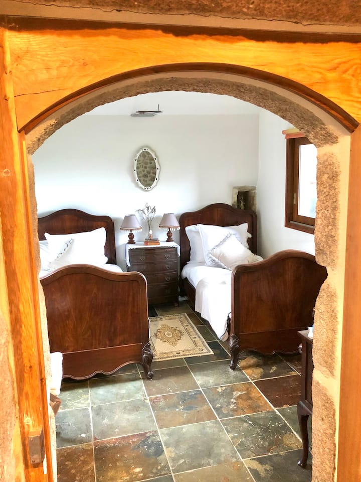 Chambre Jumelle, vue mer, rdc