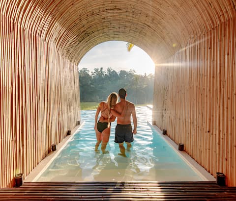 Arch - Bamboo Villa in Eco Six Bali Resort