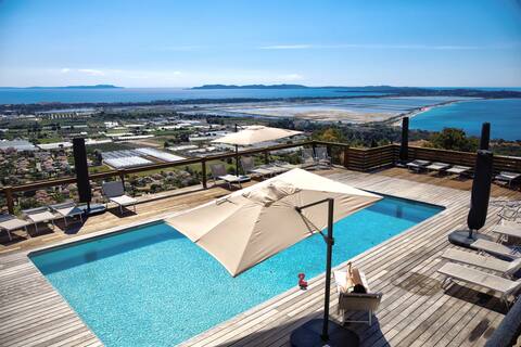 Set of luxury exceptional sea view 24P+ 2Enf