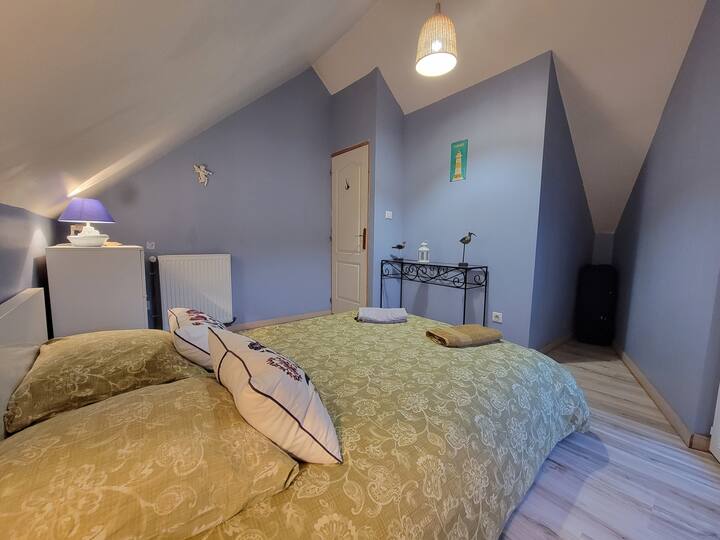 Bedroom 1: "sea" / With double bed of 160*200