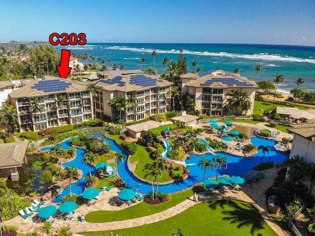 Paradise Awaits! Beachfront! Pool! Waterslides!