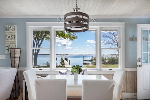 Waterfront home with dock, kayaks & paddleboard