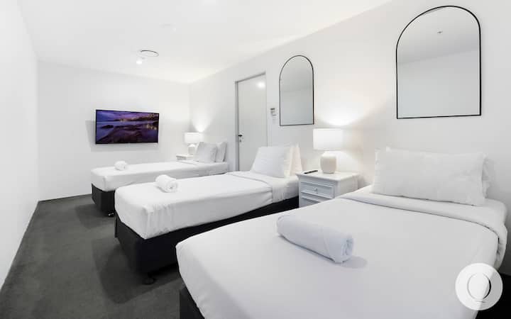 Chumba cha kulala 5 - 3 x Single