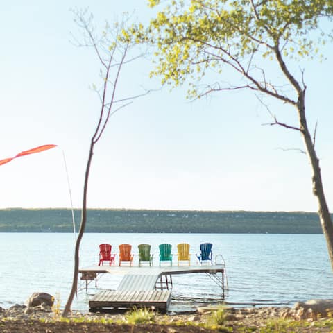 Georgian Bluffs Waterfront Retreat Sleeps Up To 24