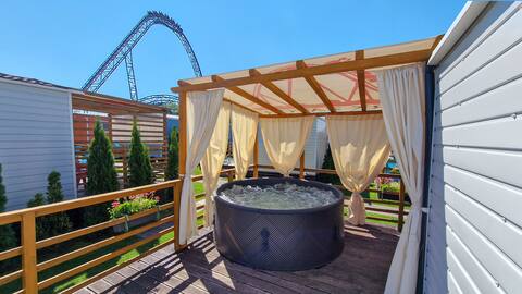Cottage with own Jacuzzi 100 meters from Energylandia