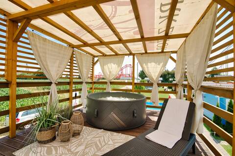 Cottage with own Jacuzzi 100 meters from Energylandia