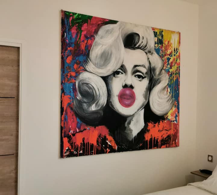 pop art Marylin Monroe