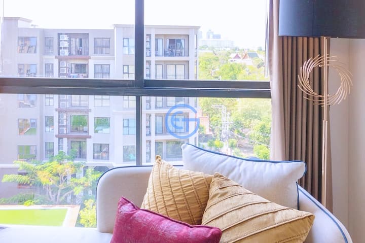 Lh15：hua Hin/2 Bedroom/penthouse/sea View/pool&gym - Hua Hin