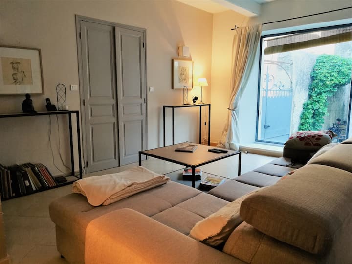 Maison De Village Avec Jolie Cour Et Dépendance - Entraigues-sur-la-Sorgue