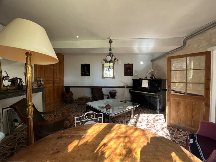 Belle Maison De Caractère Dans Village Avec Jardin - Fleurance
