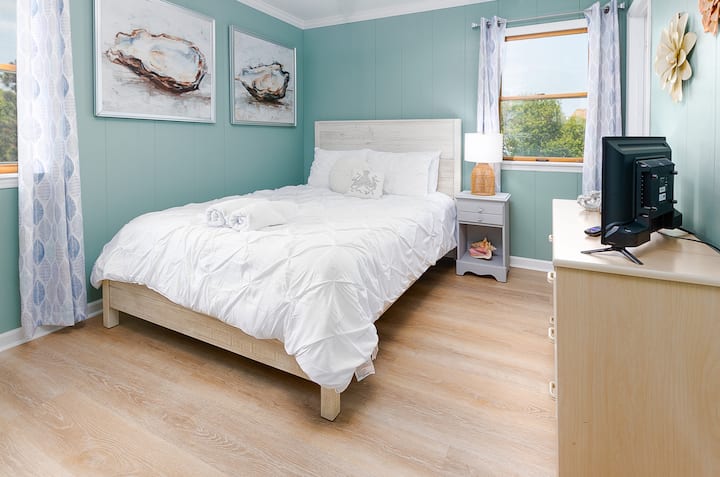 Soveværelse 1 (queensize-dobbeltseng)