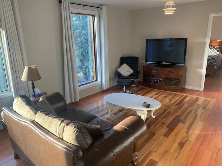 Bright 1 Bdrm Suite With A View - 5 Min From Town - Alberta