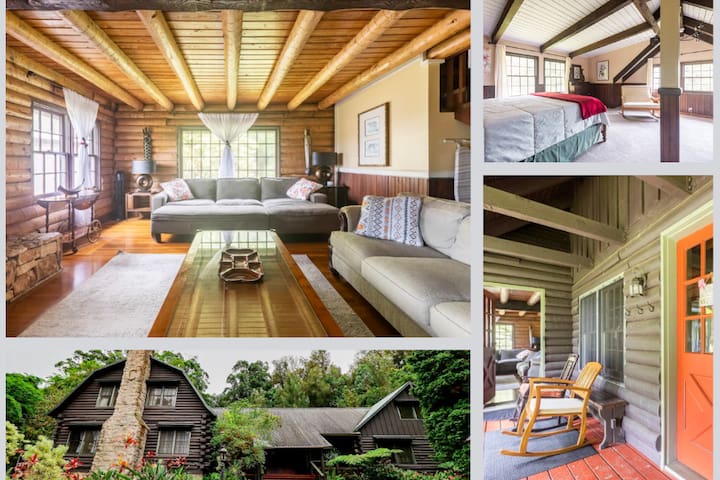 Serene log cabin retreat near Waipi’o Valley