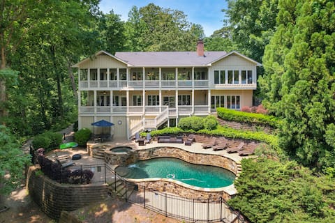 Lakefront Property | Pool+Jacuzzi | Sleeps 13