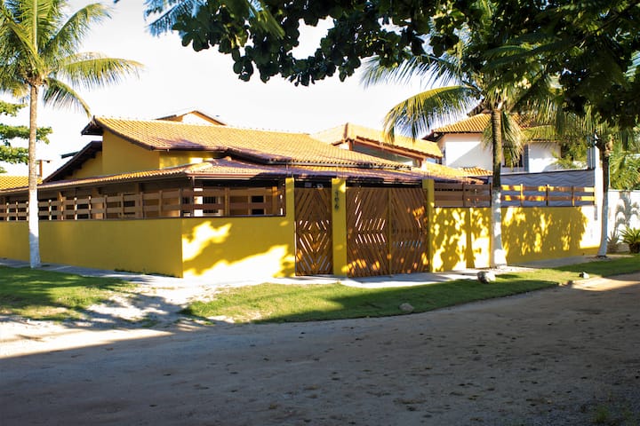 Linda Casa De Praia Massaguaçu/ Vista Ao Mar - Caraguatatuba