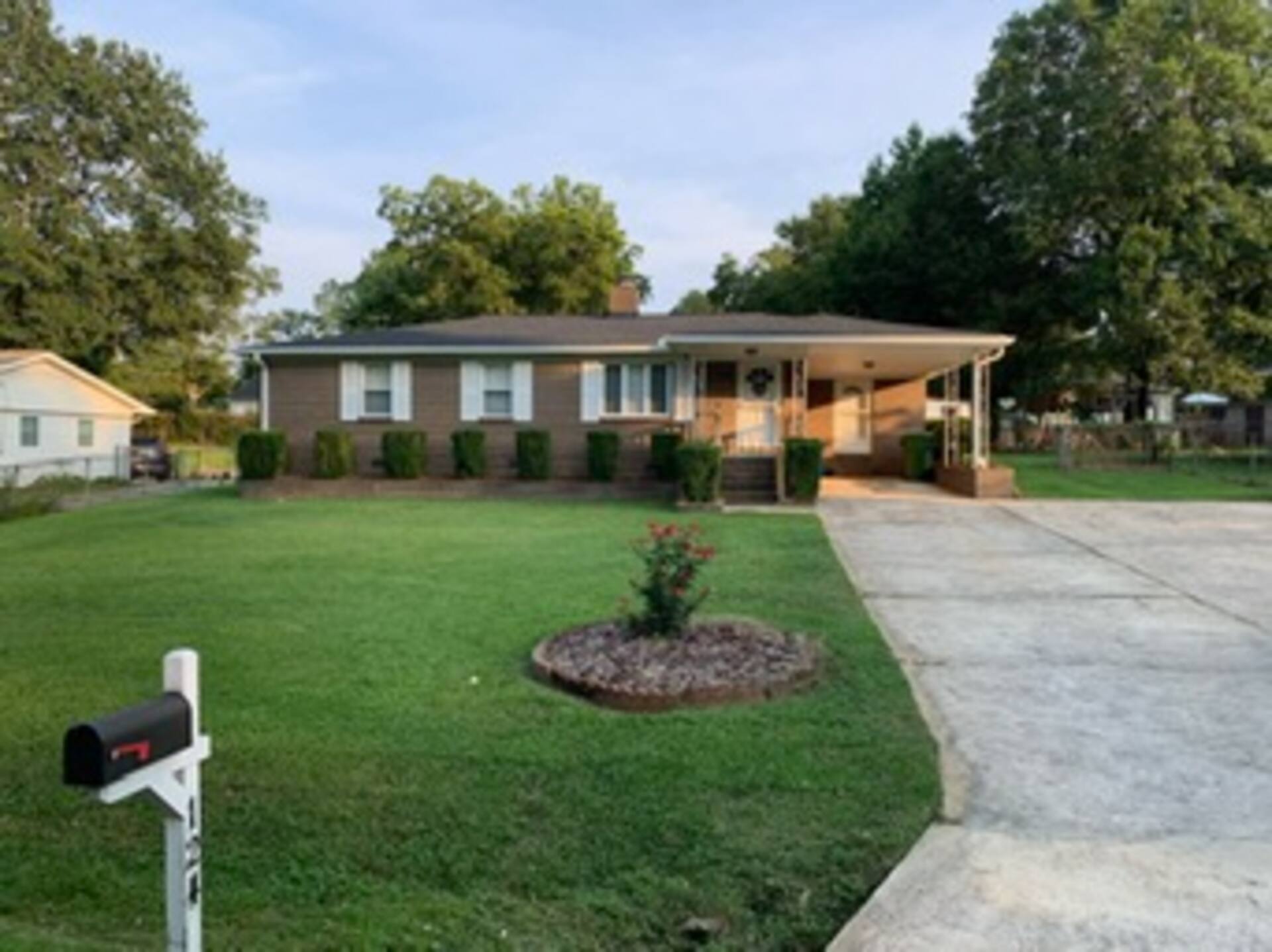 Classic updated home with fenced yard