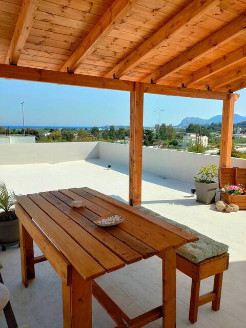 Roof view apartment