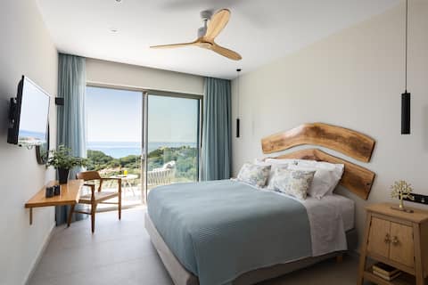 Paleo Villas -Myrtus- Pool, Sea View, BBQ
