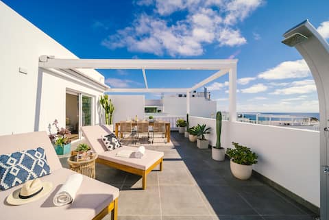 Casa Lola | Huge terrace overlooking the sea
