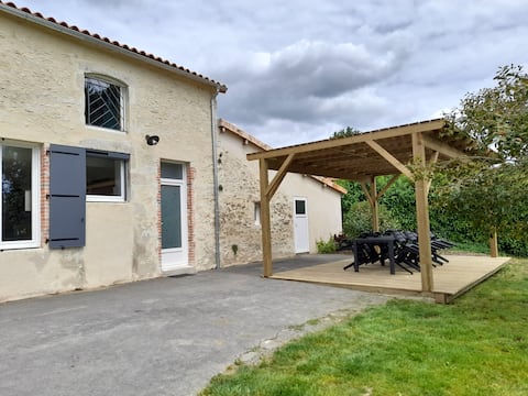 "Au fil d'étangs" cottage 4-14 people