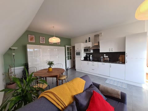 Propriété Airbnb réussie: South-facing apartment, 2 steps from the sea à Saint Valery Sur Somme
