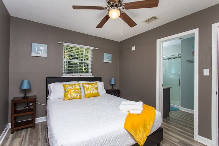 Master Bedroom and Master Bathroom