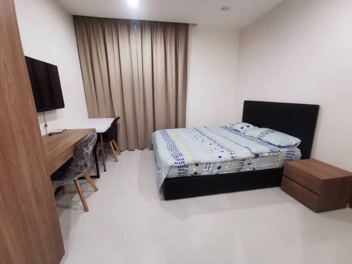 Nice and cozy studio apartment at Kuching Apartments for Rent in