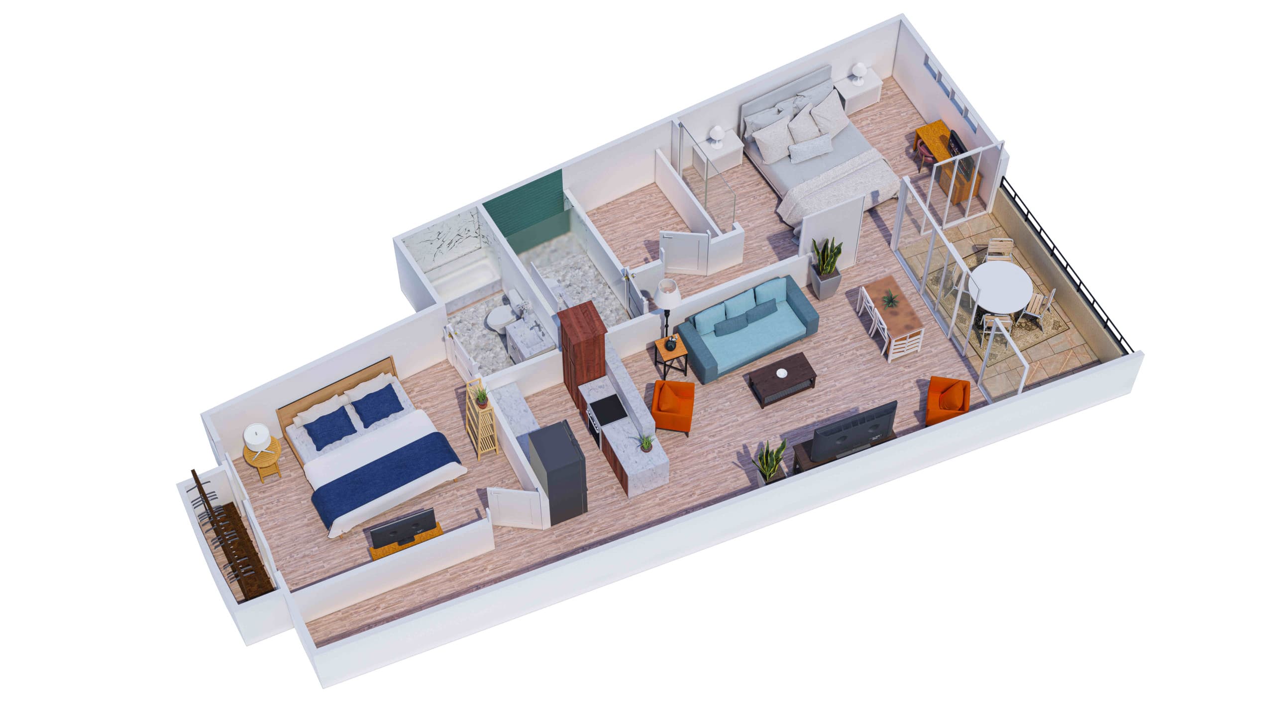 Condo in Wailuku · ★4.99 · 2 bedrooms · 3 beds · 2 baths - Image 2