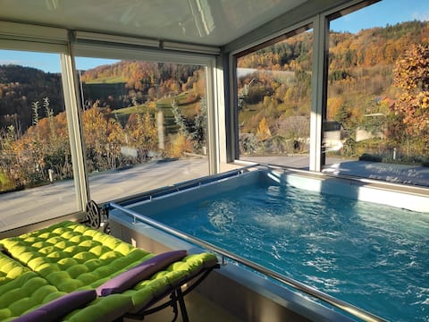 L'OZEN 2-4pers with private indoor pool