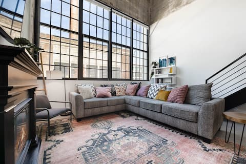 New Industrial Loft Space on Bike Trail