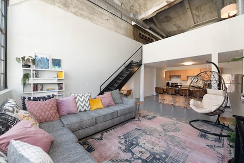 New Industrial Loft Space on Bike Trail