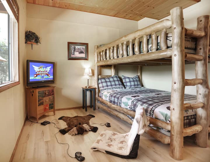 Full sized bunk beds!
