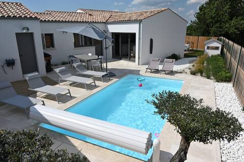 Villa Thairé Mer: the countryside, 10 min from the ocean