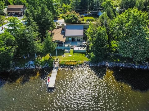 Modern Waterfront Cottage~8-10ppl~Best Sunsets!