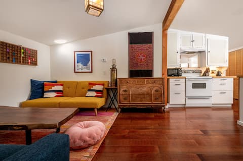 Popular Airbnb listing: Historic Miner's Cabin Private 8 Acre Pear Orchard in Grass Valley